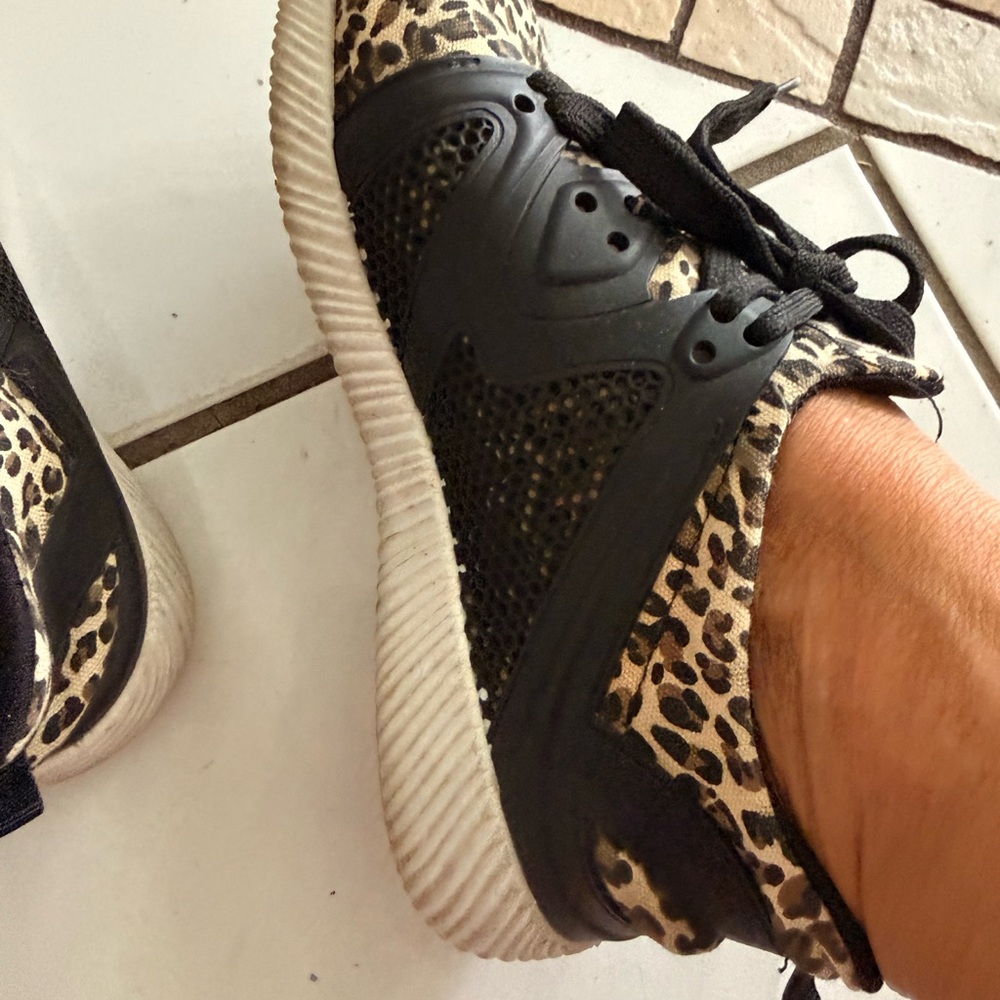 Leopard Print Women's Sneakers